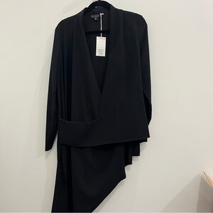 COS Black Long Sleeve Dress